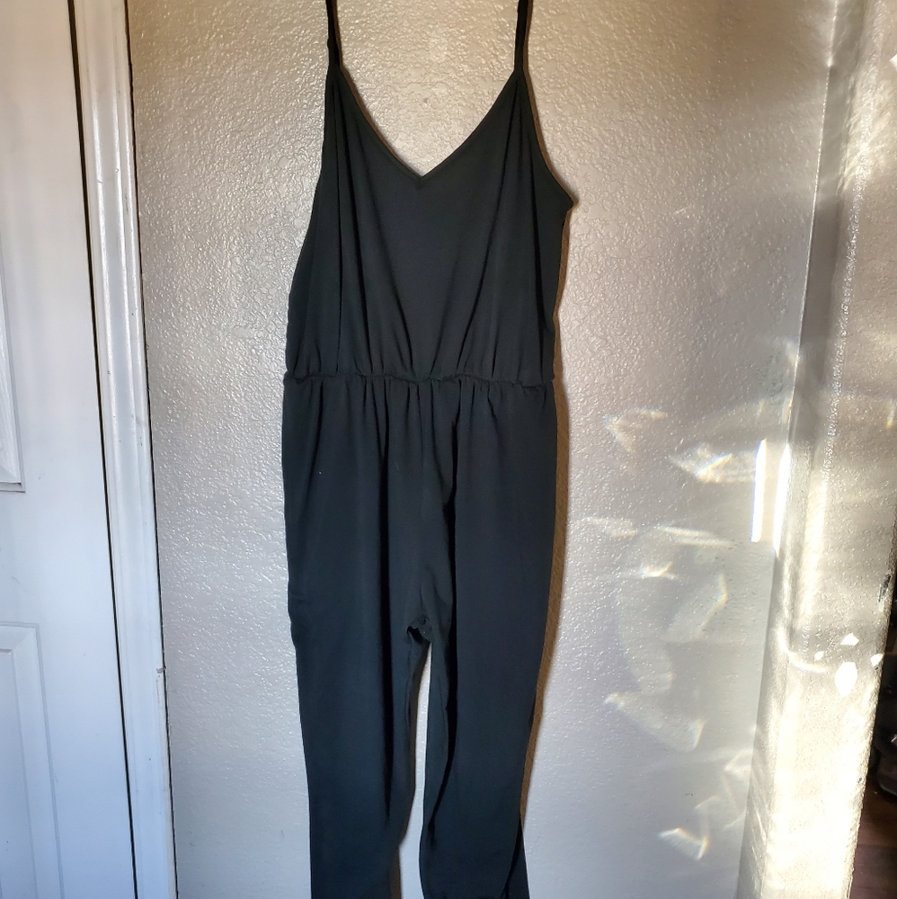 SHEIN Blouson V-Neck Cami Jumpsuit